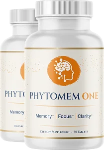 Two Phytomem One bottles side by side, the 2-bottle starter package